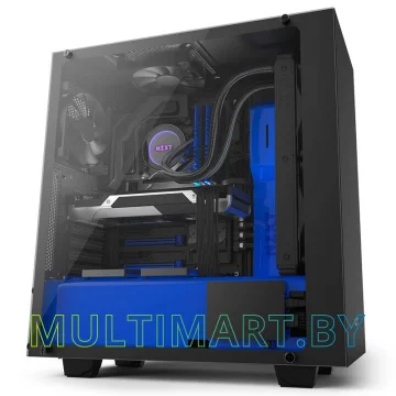 Корпус NZXT S340 Elite Matte Black/Blue (CA-S340W-B5)
